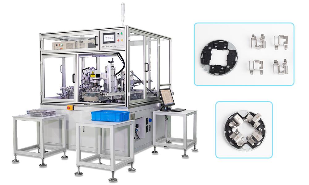 Automobile Starter Carbon Brush Holder Automatic Assembly Machine