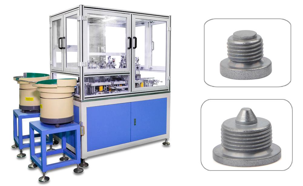Automative Oil Pump Reservoir Fill Plug Inspection Machine